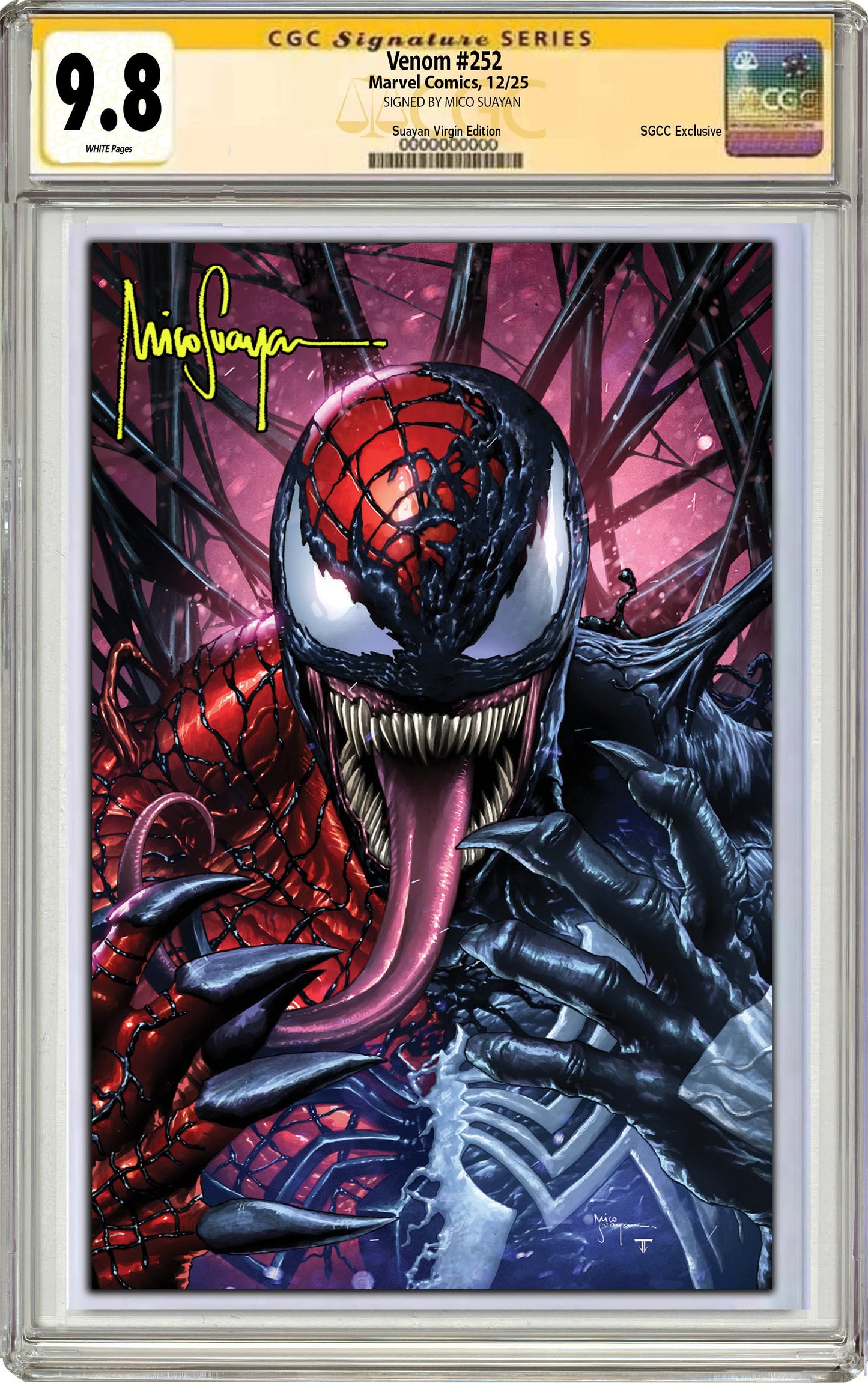 Venom #252 Mico Suayan Virgin Singapore Comic Con Exclusive