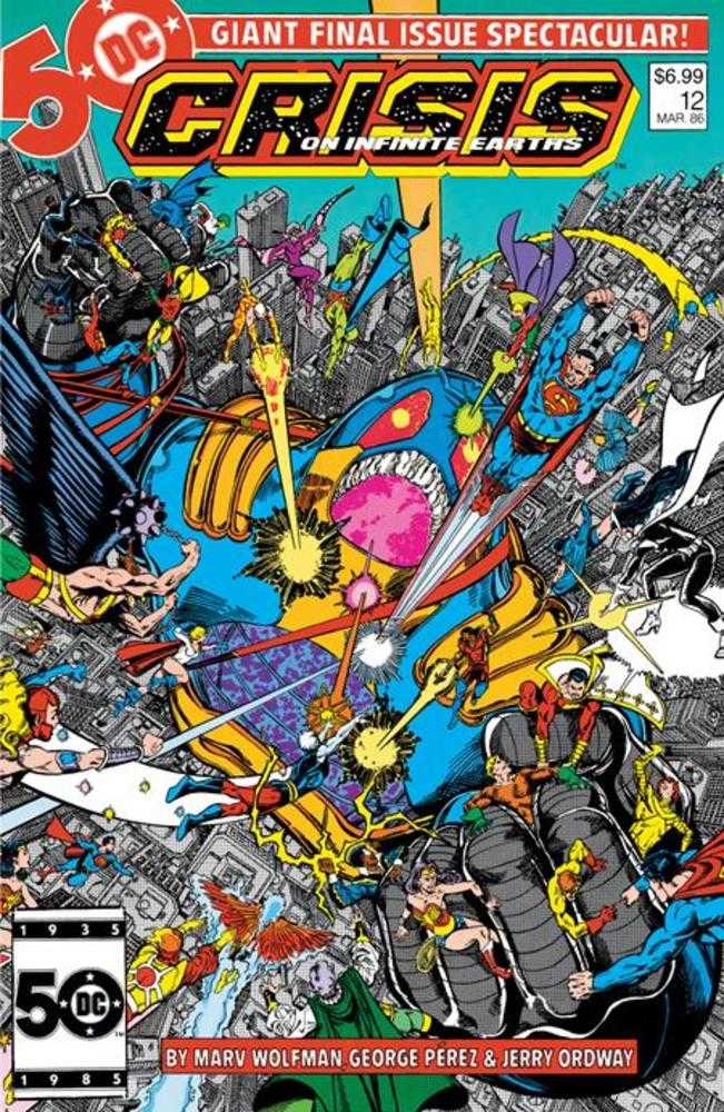 Crisis On Infinite Earths #12 Facsimile Edition Cover B George