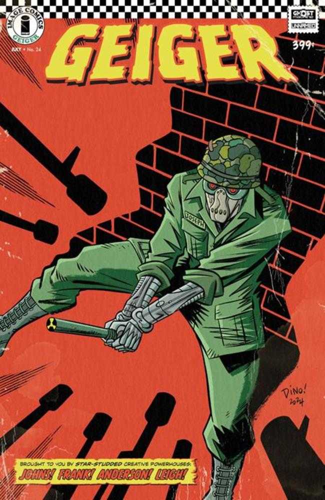 Geiger #24 Cover C Dean Haspiel Variant
