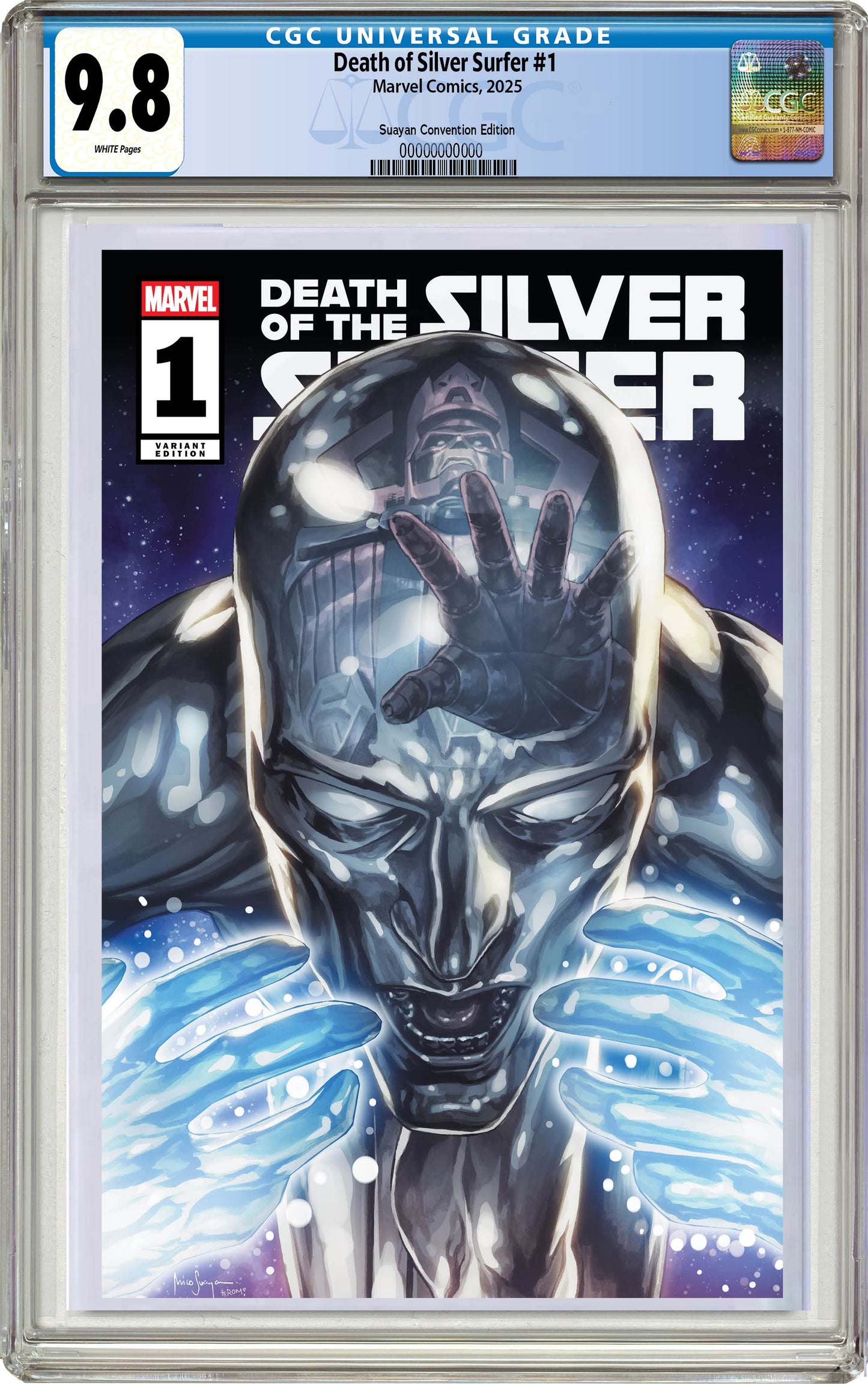 Death of Silver Surfer #1 Mico Suayan Heroes Con Exclusive