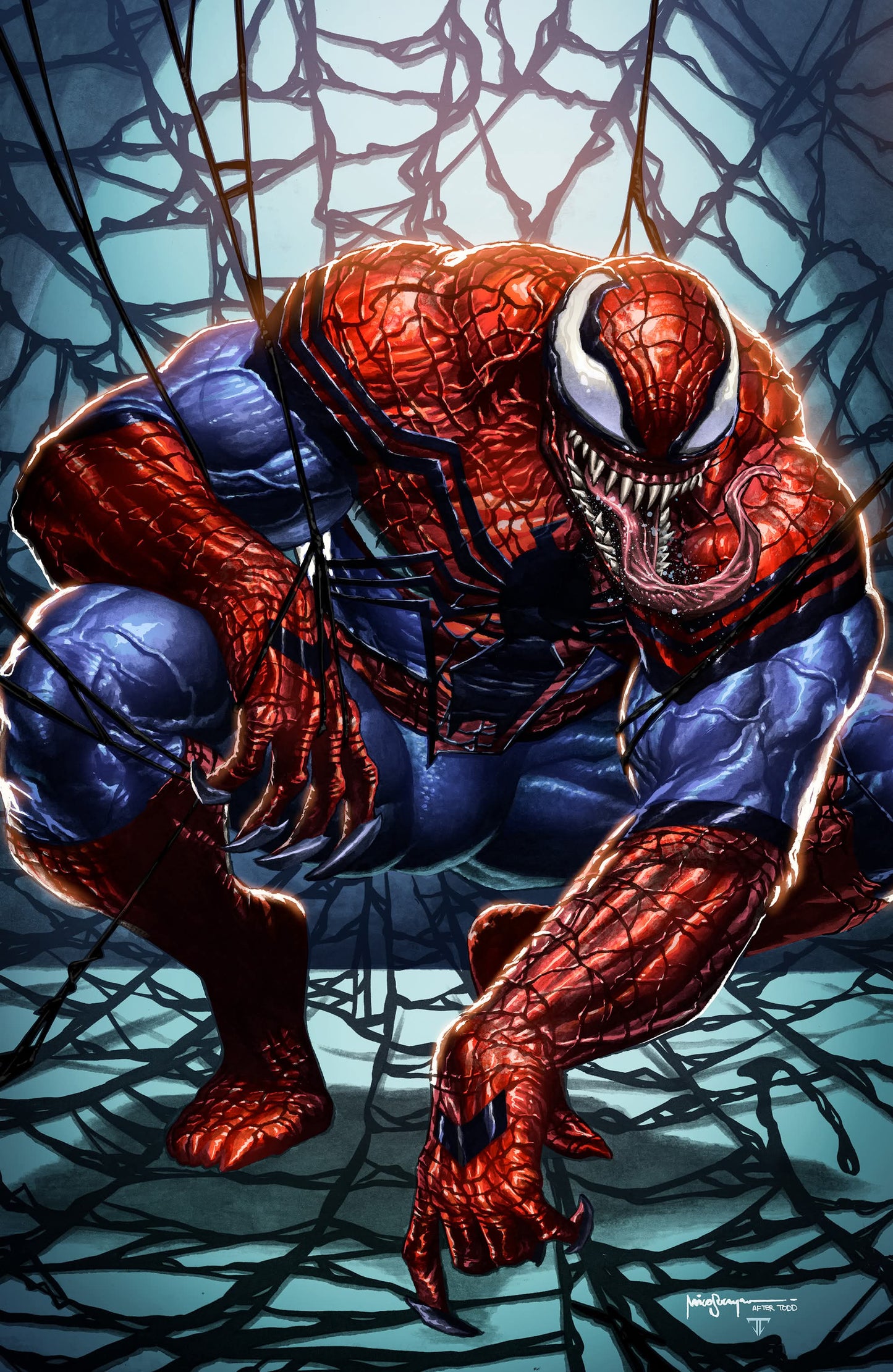 Battleworld #3 Mico Suayan Virgin  Exclusive Todd McFarlane Homage