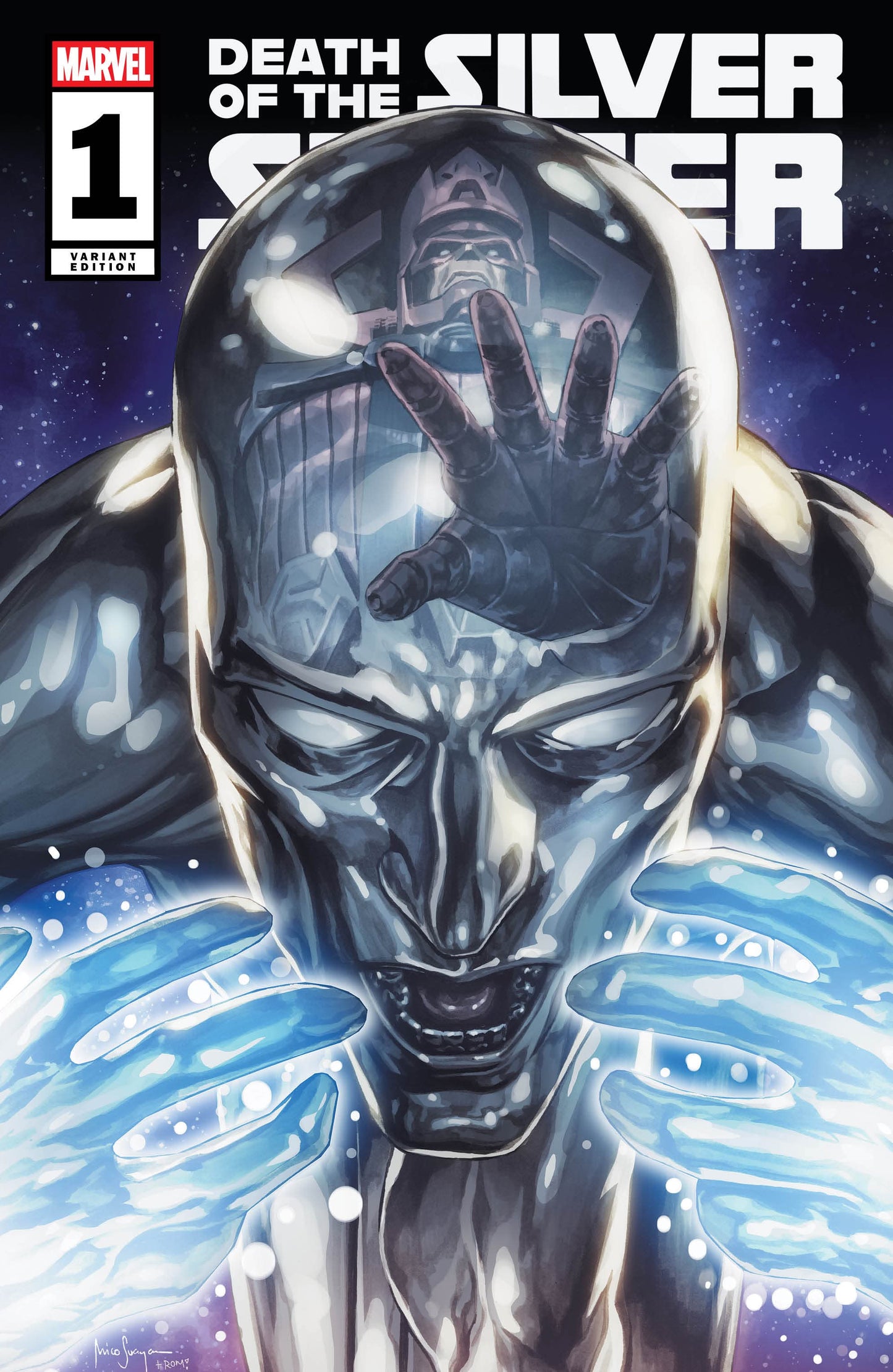 Death of Silver Surfer #1 Mico Suayan Heroes Con Exclusive