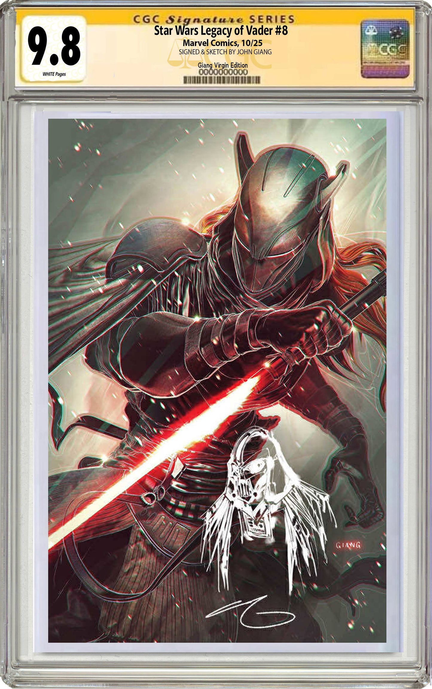 Star Wars Legacy of Vader #8 John Giang NYCC Virgin Exclusive