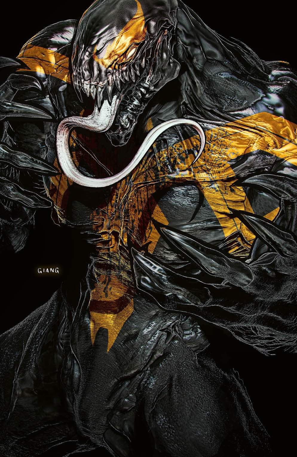 All-New Venom #1 John Giang Negative Bleed Virgin Exclusive