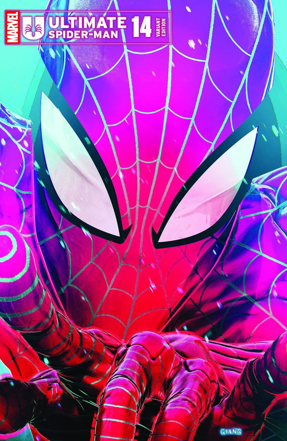 Ultimate Spider-Man #14 John Giang Negative Bleed Exclusive