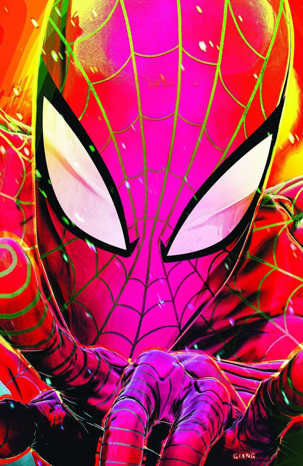Ultimate Spider-Man #14 John Giang Negative Bleed Virgin Exclusive