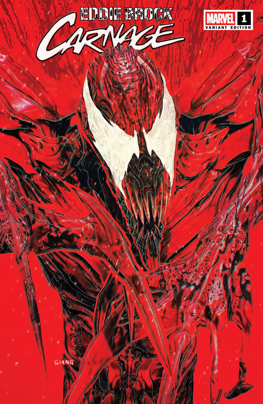 Eddie Brock Carnage #1 John Giang Negative Bleed MegaCon Exclusive