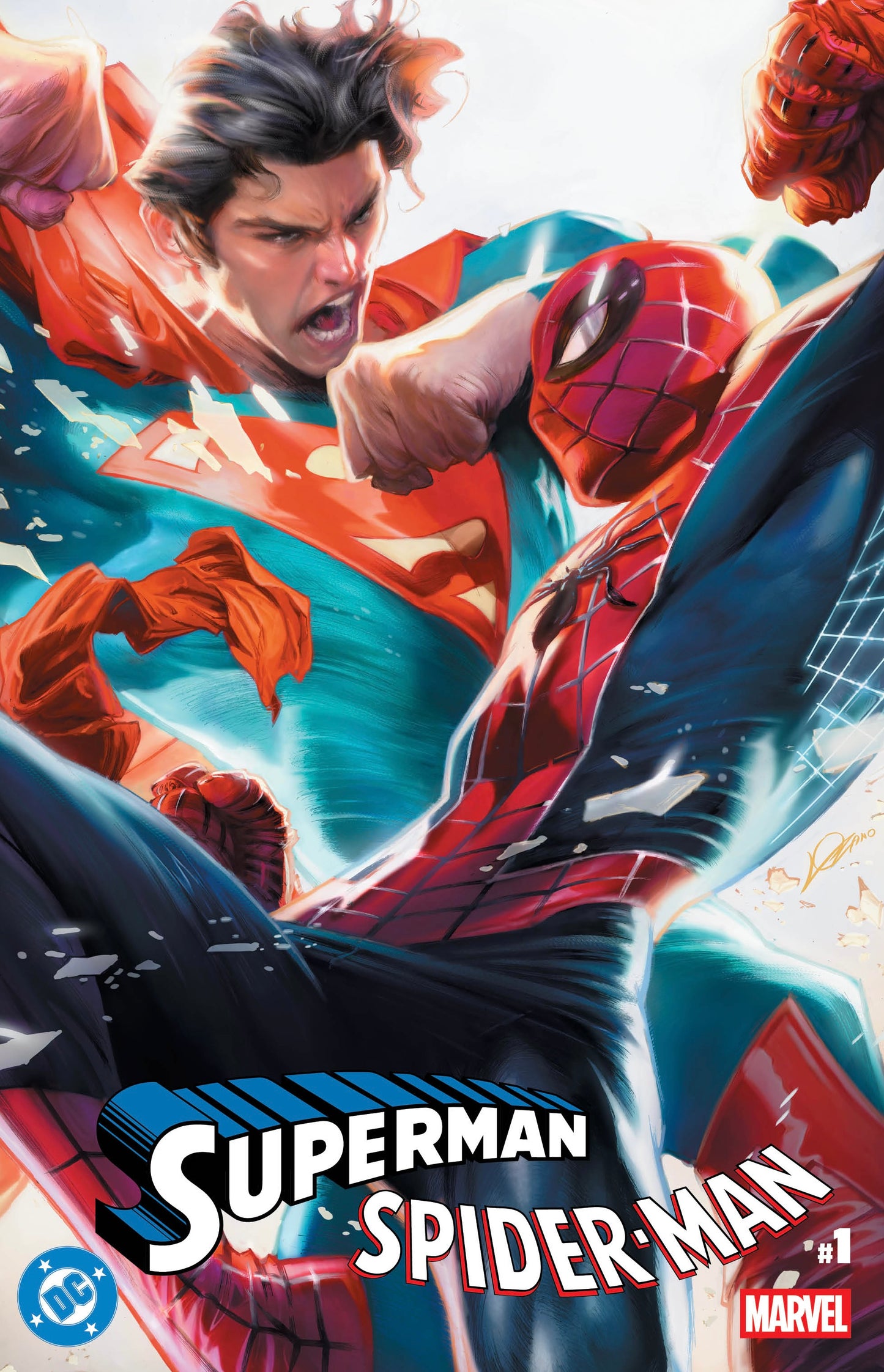 Superman / Spider-Man #1 Alexander Lozano Trade Dress Exclusive