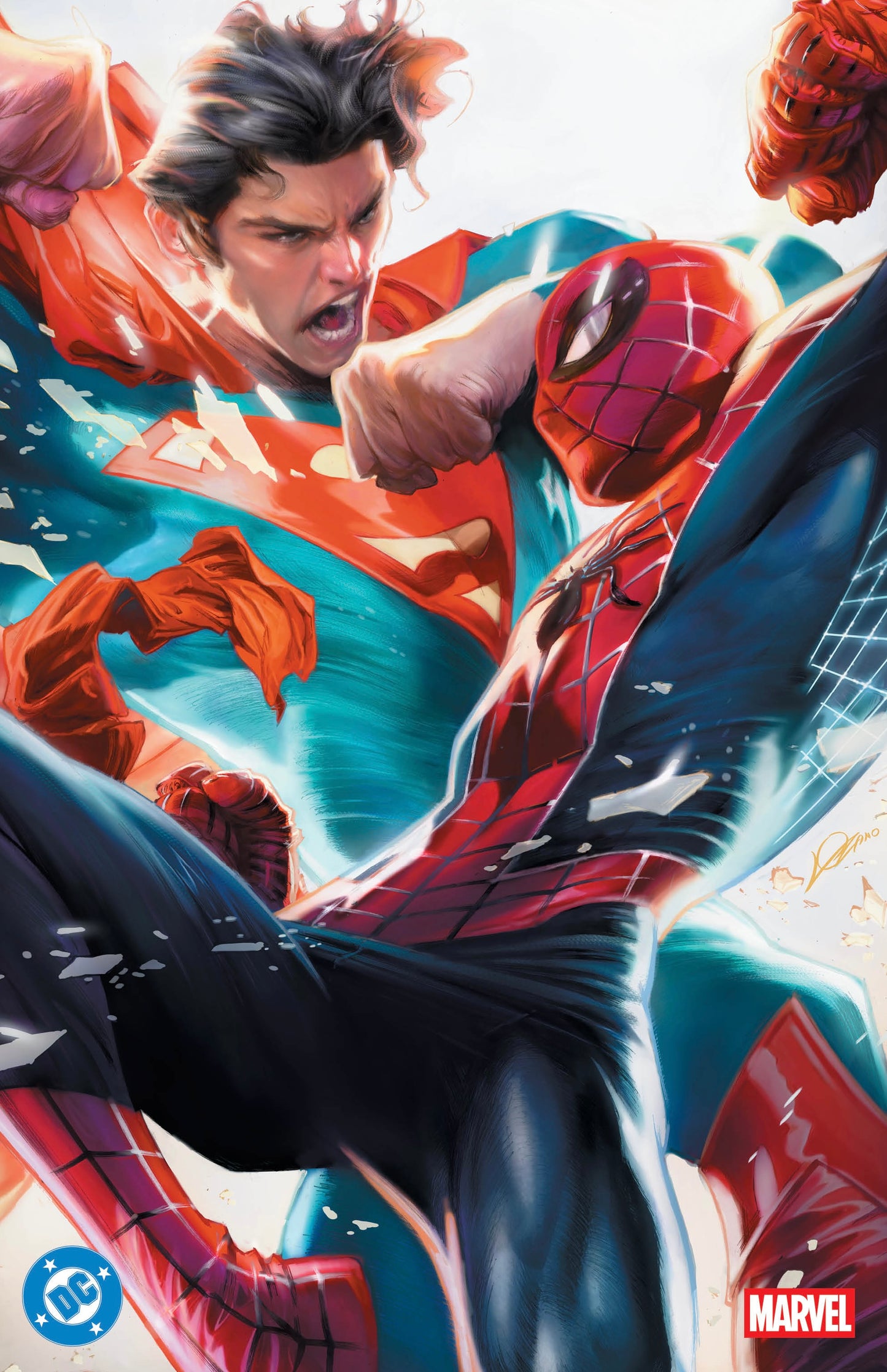 Superman / Spider-Man #1 Alexander Lozano Virgin Exclusive
