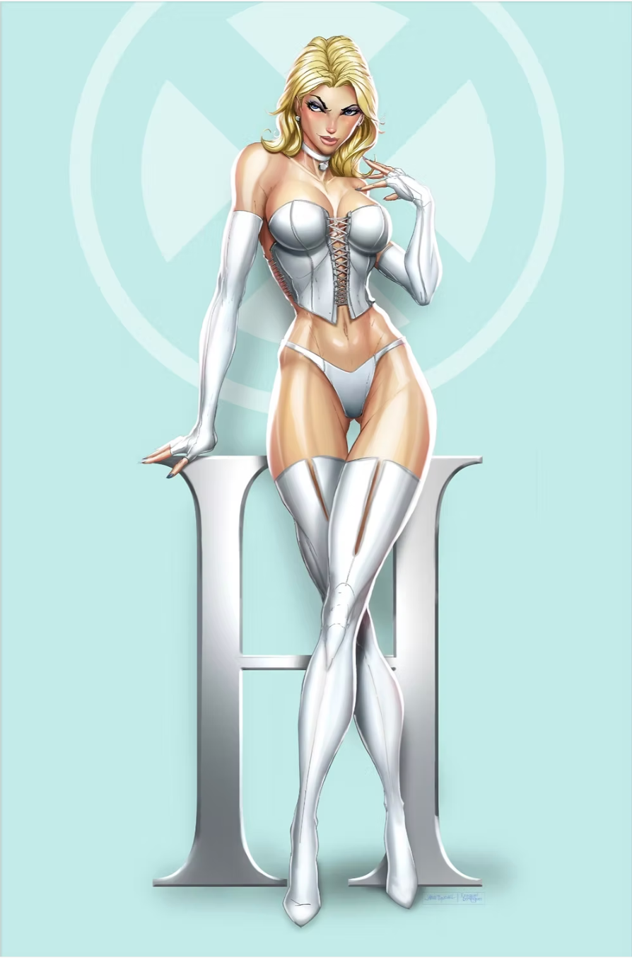 White Widow #7 Jamie Tyndall Frost Cosplay NYCC Virgin Metal Exclusive