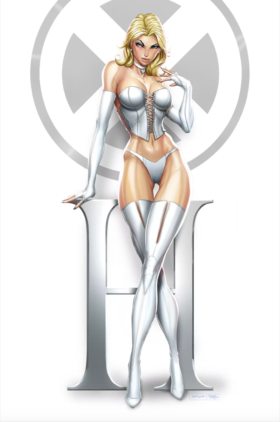 White Widow #7 Jamie Tyndall Frost Cosplay NYCC Virgin Sketch-Up Exclusive