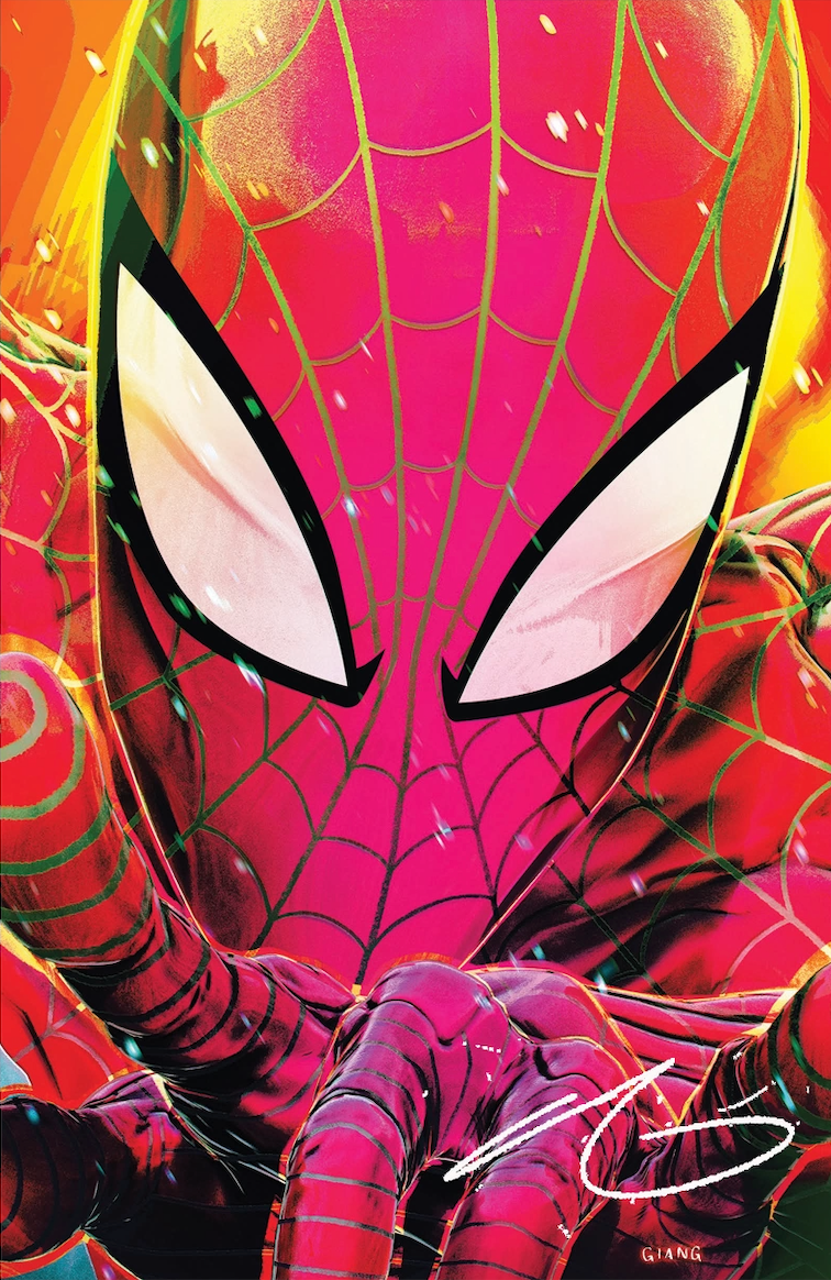 Ultimate Spider-Man #14 John Giang Negative Bleed Virgin Exclusive