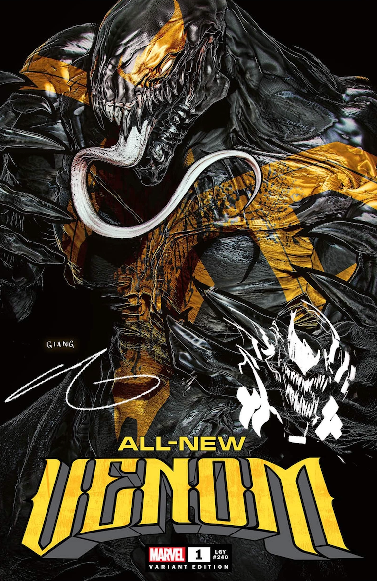 All-New Venom #1 John Giang Negative Bleed Exclusive