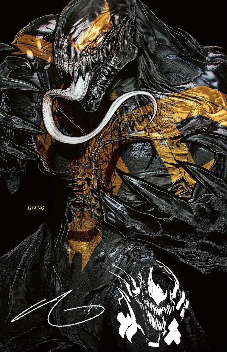 All-New Venom #1 John Giang Negative Bleed Virgin Exclusive