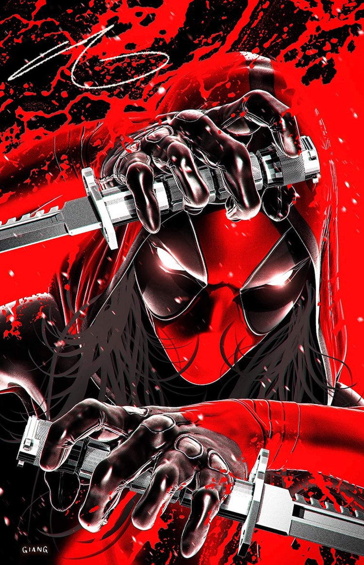Deadpool #7 John Giang Negative Bleed Virgin Exclusive