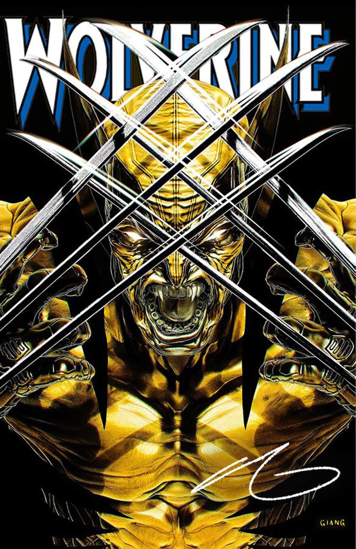 Wolverine #1 John Giang Negative Bleed Exclusive