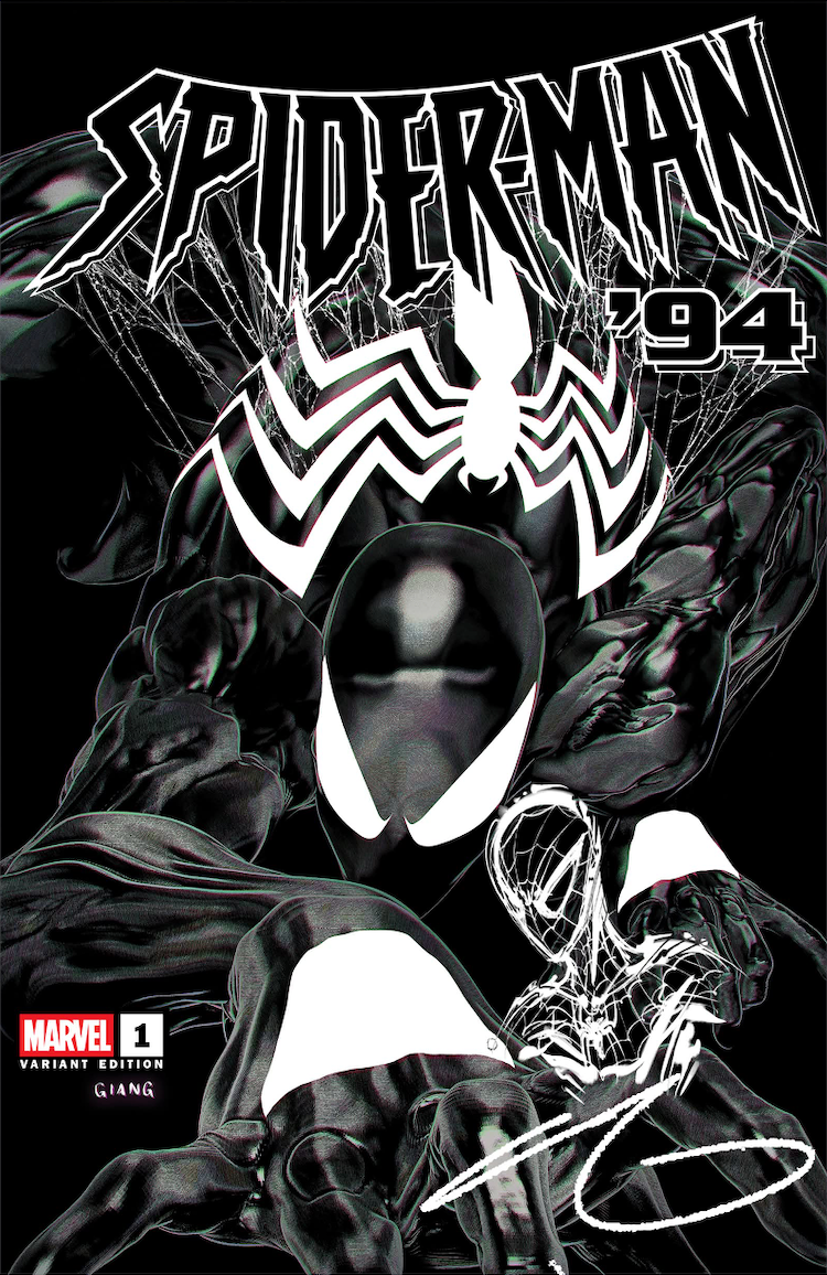 Spider-Man '94 #1 John Giang Negative Bleed Exclusive
