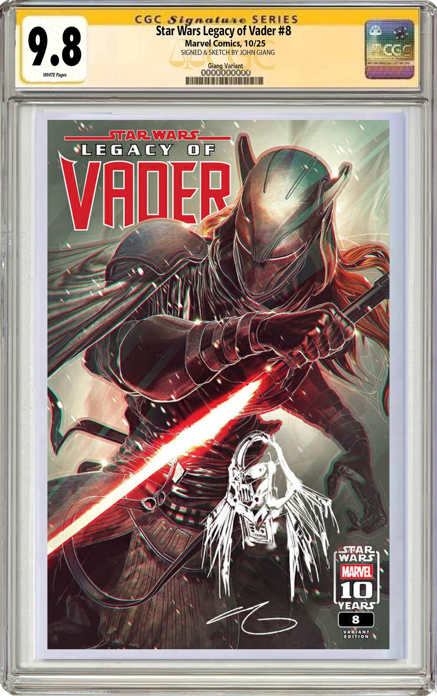 Star Wars Legacy of Vader #8 John Giang NYCC Exclusive