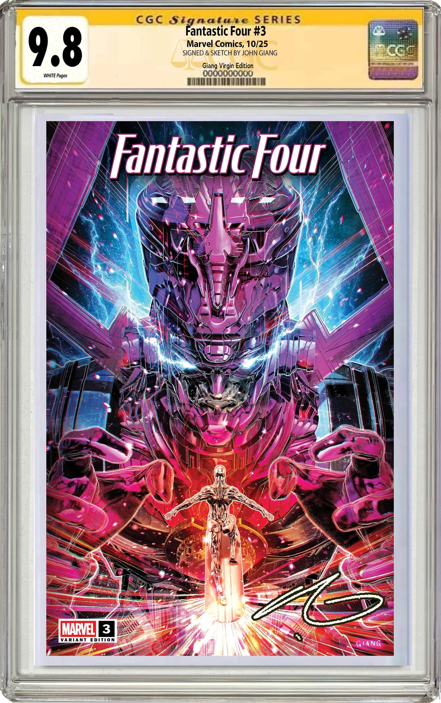 On Sale Sept 12th 8pm EST - Fantastic Four #3 John Giang NYCC Exclusive