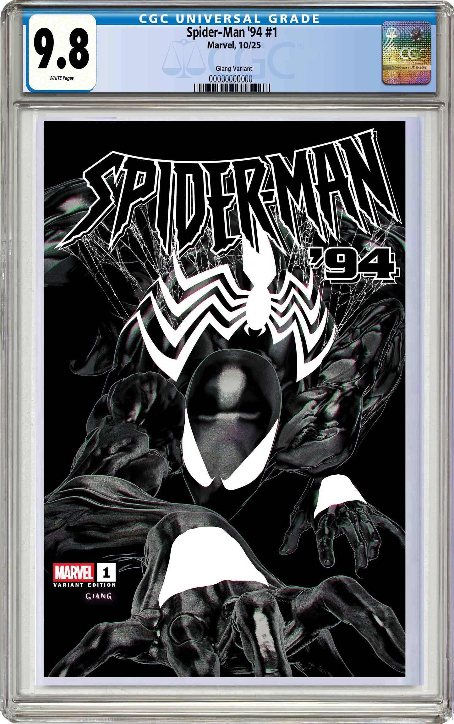 Spider-Man '94 #1 John Giang Negative Bleed Exclusive