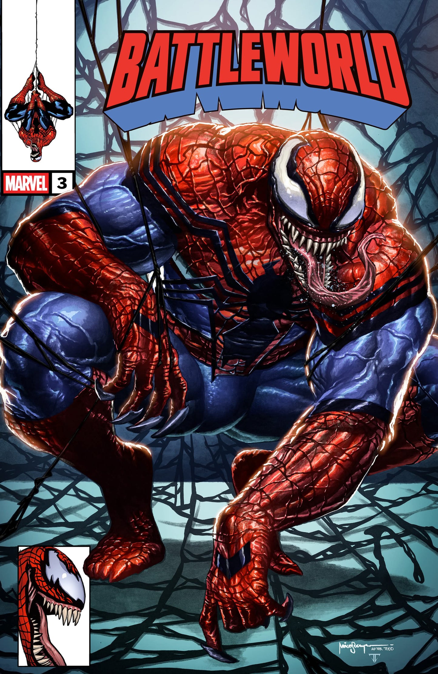 Battleworld #3 Mico Suayan Exclusive Todd McFarlane Homage
