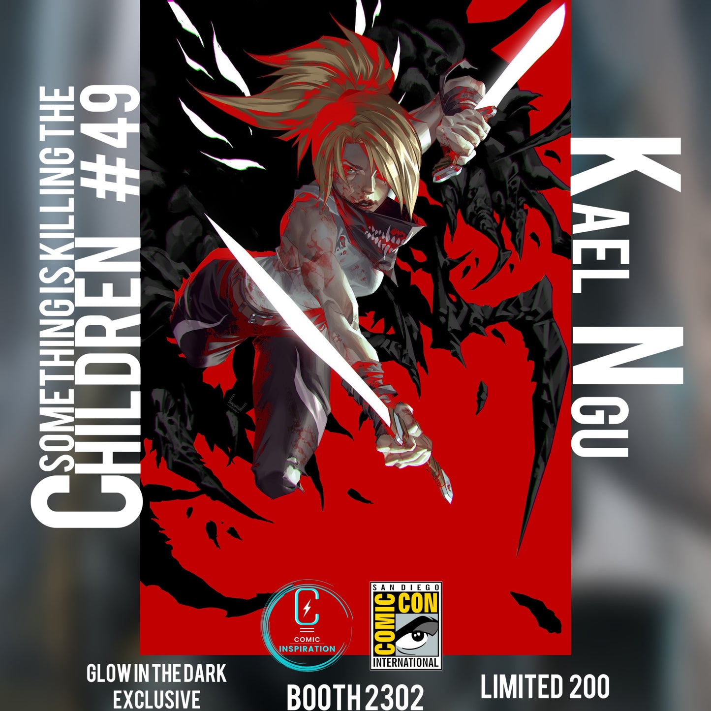 Something Is Killing The Children #49 Kael Ngu Glow In The Dark SDCC Exclusive