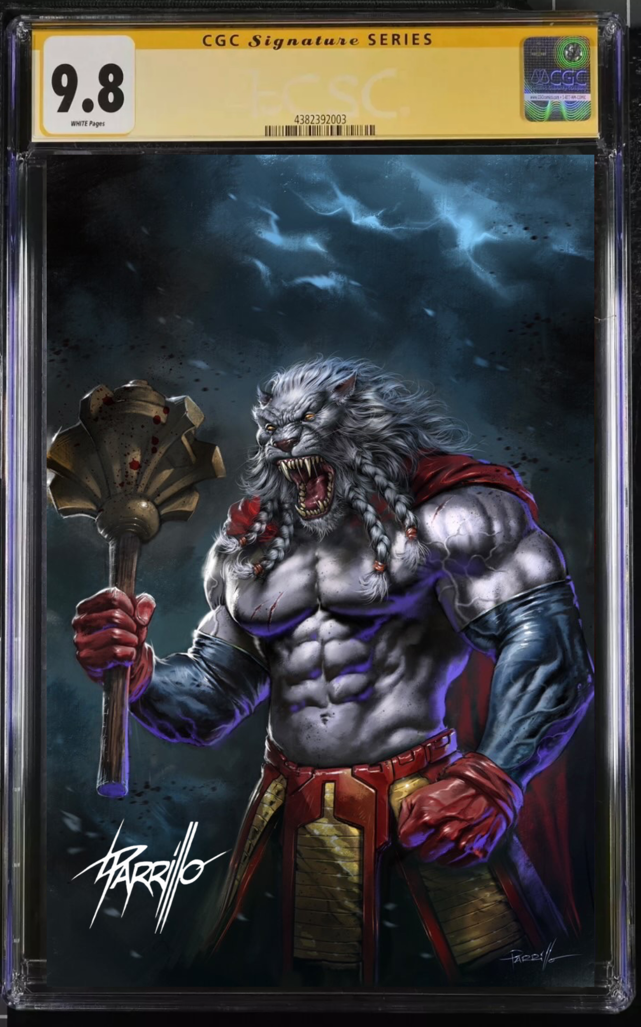 Invincible Universe Battle Beast #1 Lucio Parrillo Virgin Foil FanExpo Dallas Exclusive