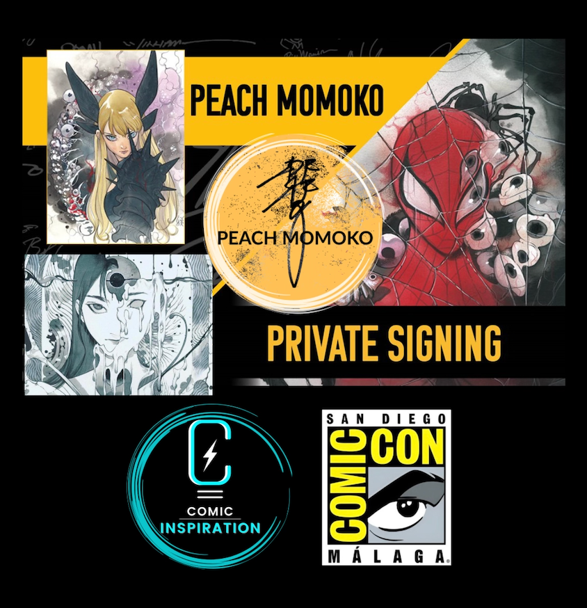 Peach Momoko Private Signing SDCC Malaga