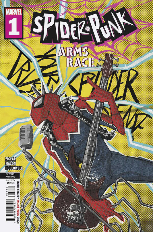 Spider Punk: Arms Race #1 David Baldeon 2nd Printing Variant