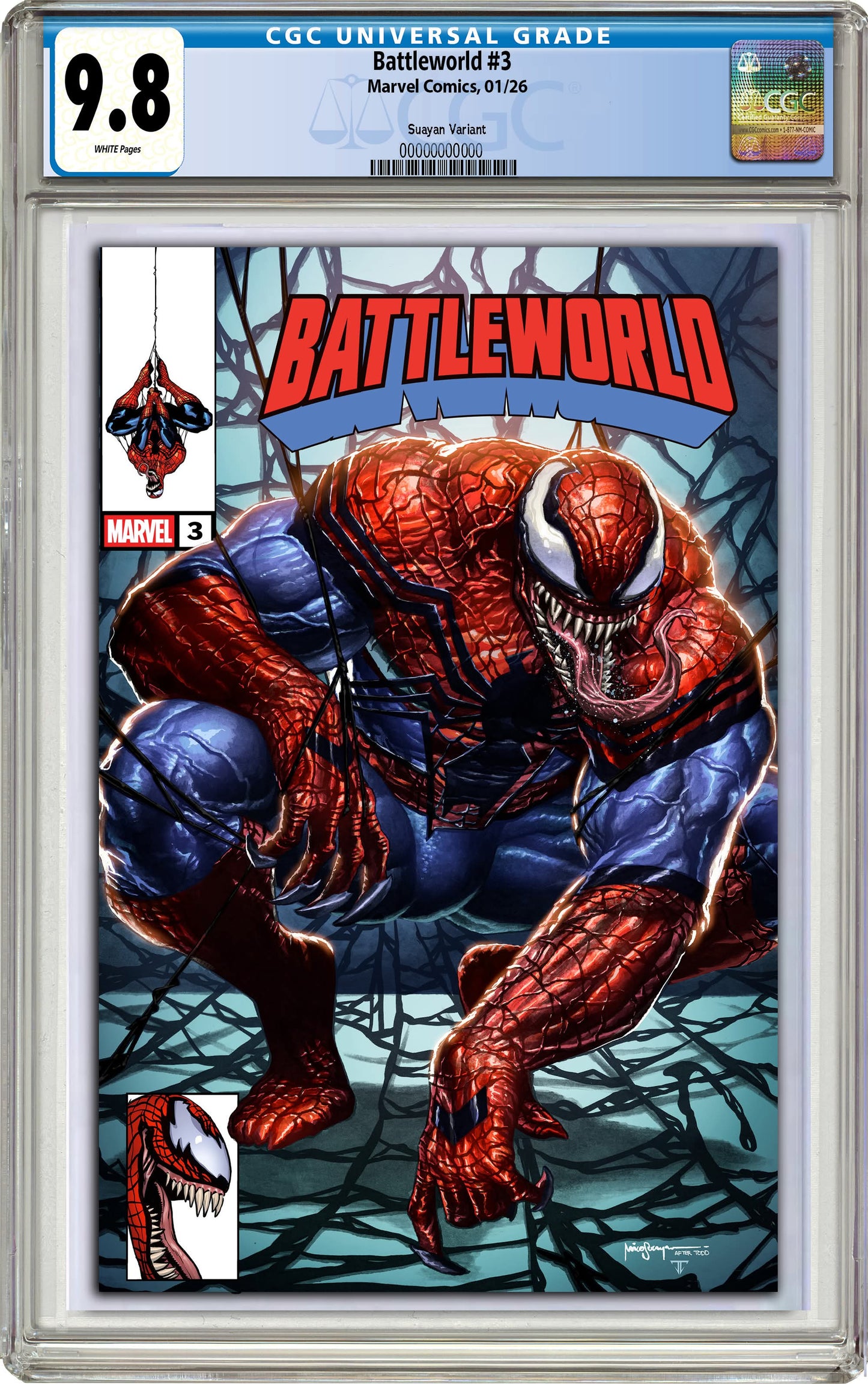 Battleworld #3 Mico Suayan Exclusive Todd McFarlane Homage