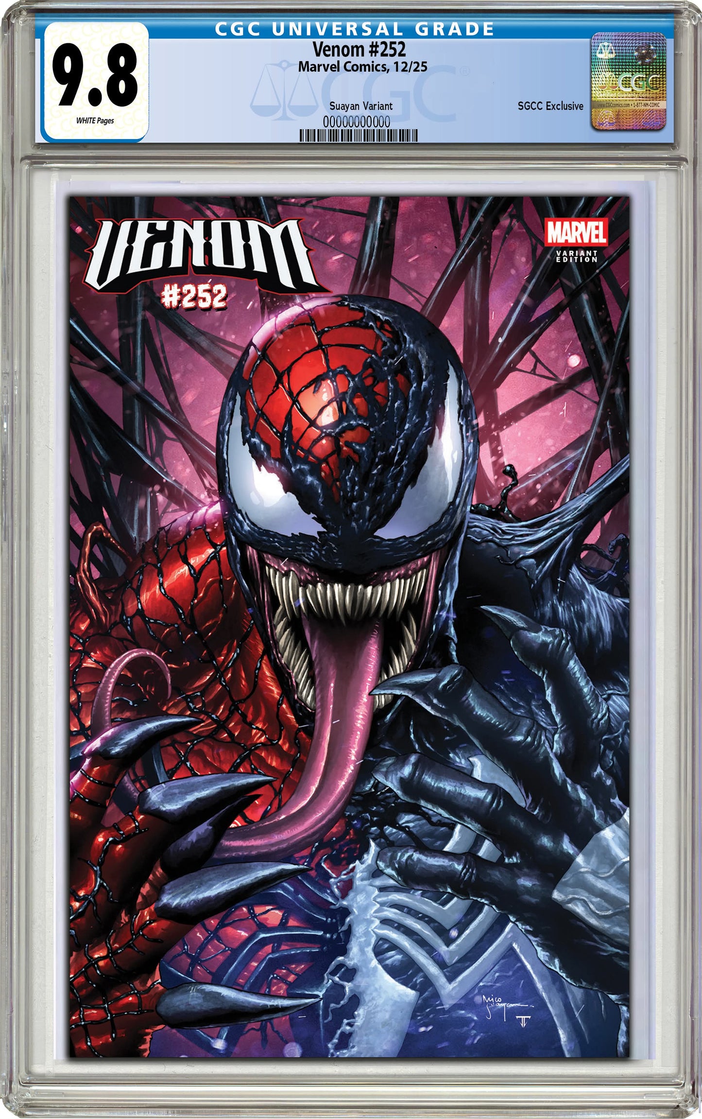 Venom #252 Mico Suayan Singapore Comic Con Exclusive