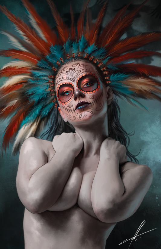 The Disputed Mortimar Dia de los Muertas #1 Bonus Edition Carla Cohen Virgin SDCC Exclusive
