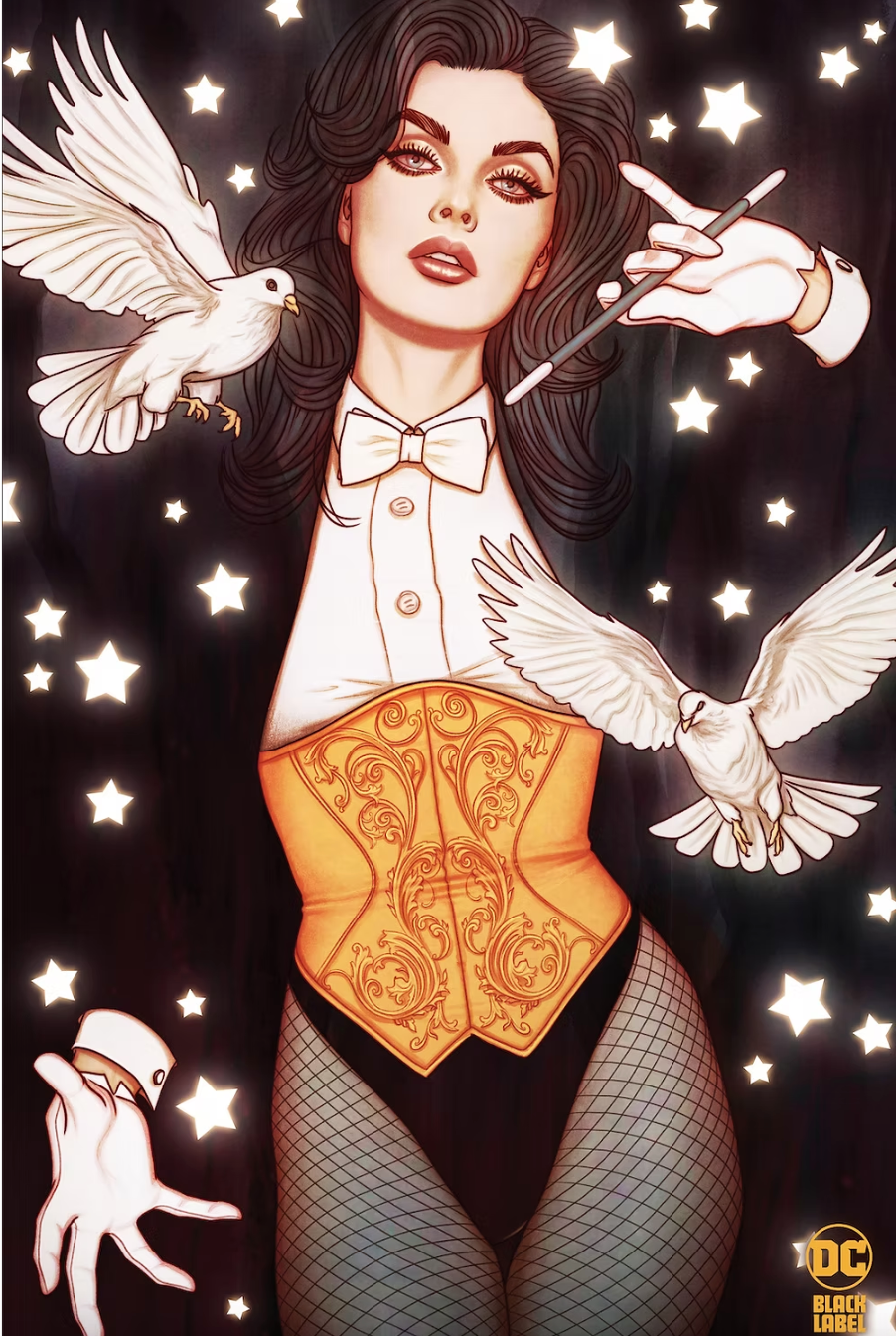 Zatanna: Bring Down The House #2 Jenny Frison SDCC Virgin Foil Exclusive