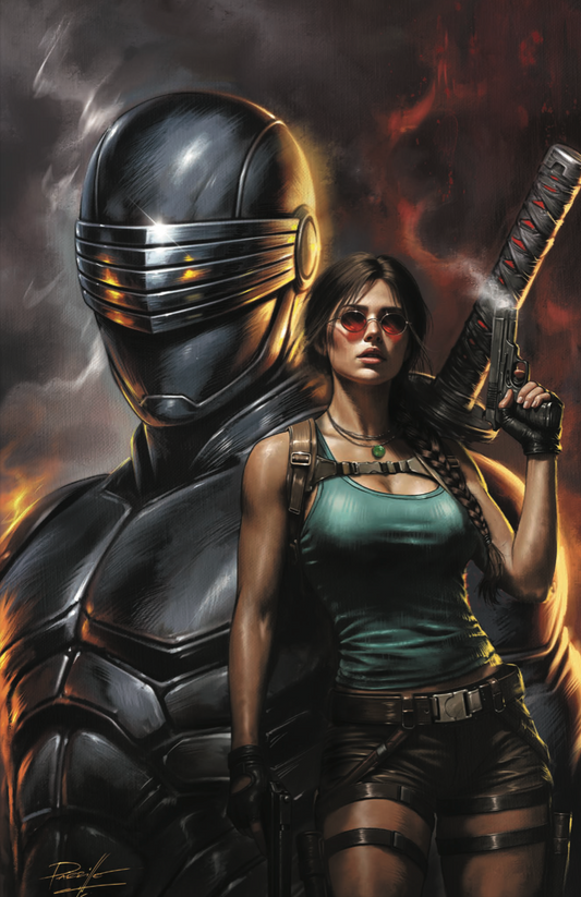 GI Joe x Tomb Raider #1 Lucio Parrillo & Carla Cohen Jam Virgin NYCC Exclusive