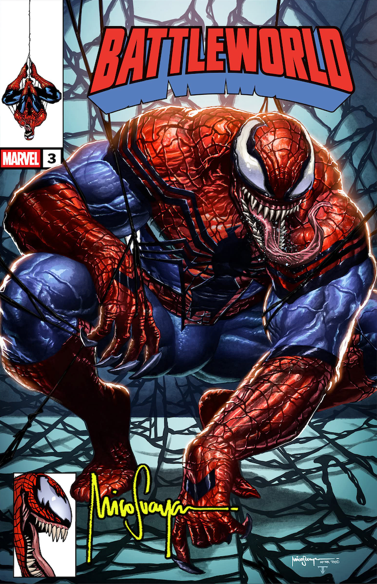 Battleworld #3 Mico Suayan Exclusive Todd McFarlane Homage