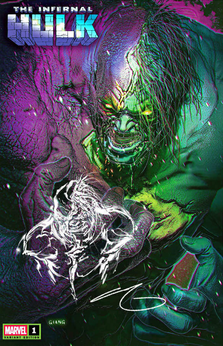 The Infernal Hulk #1 John Giang Singapore Comic Con Exclusive
