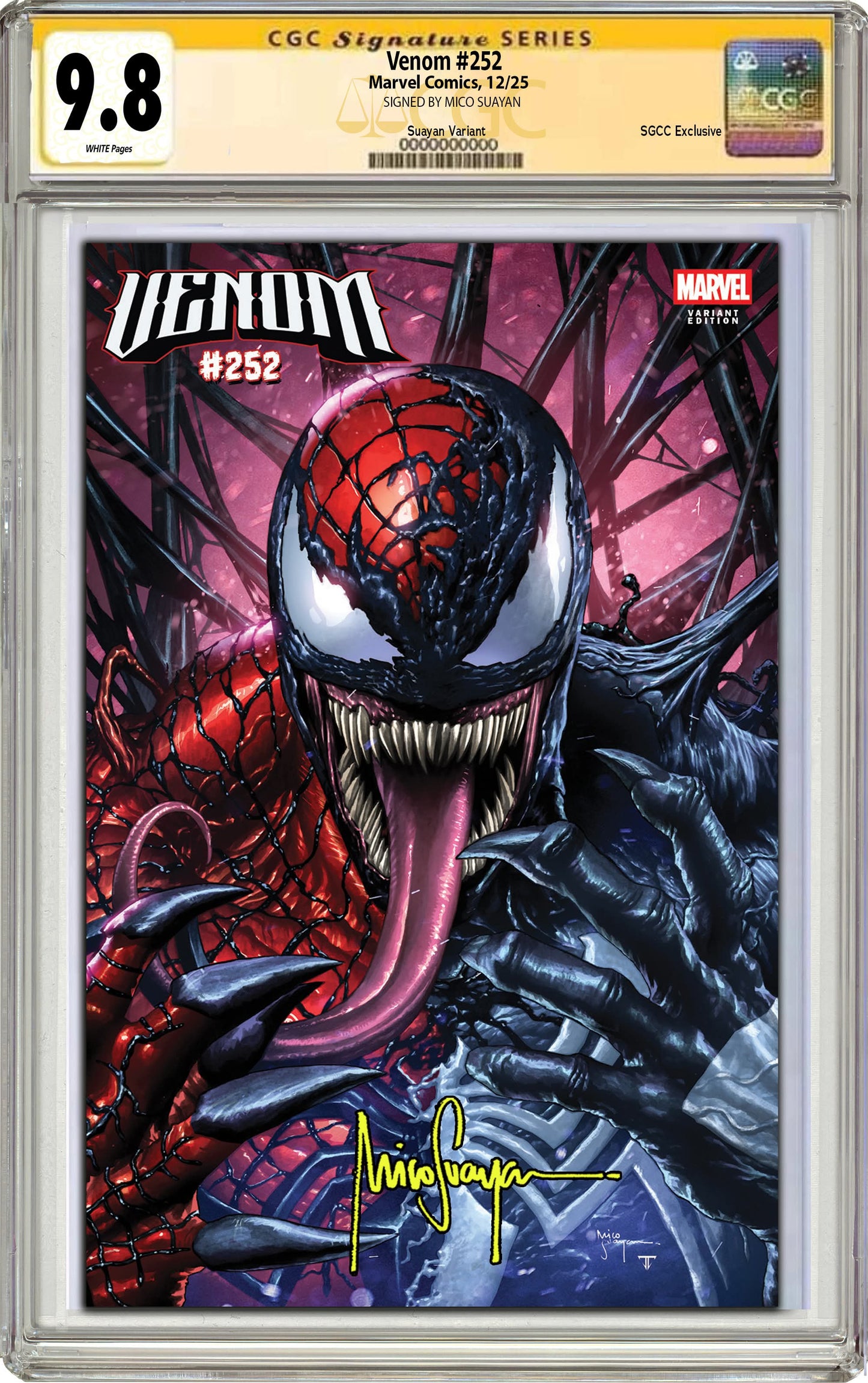 Venom #252 Mico Suayan Singapore Comic Con Exclusive