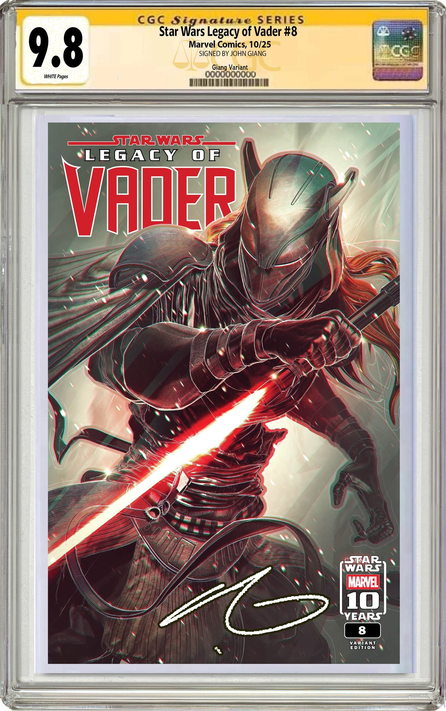 Star Wars Legacy of Vader #8 John Giang NYCC Exclusive