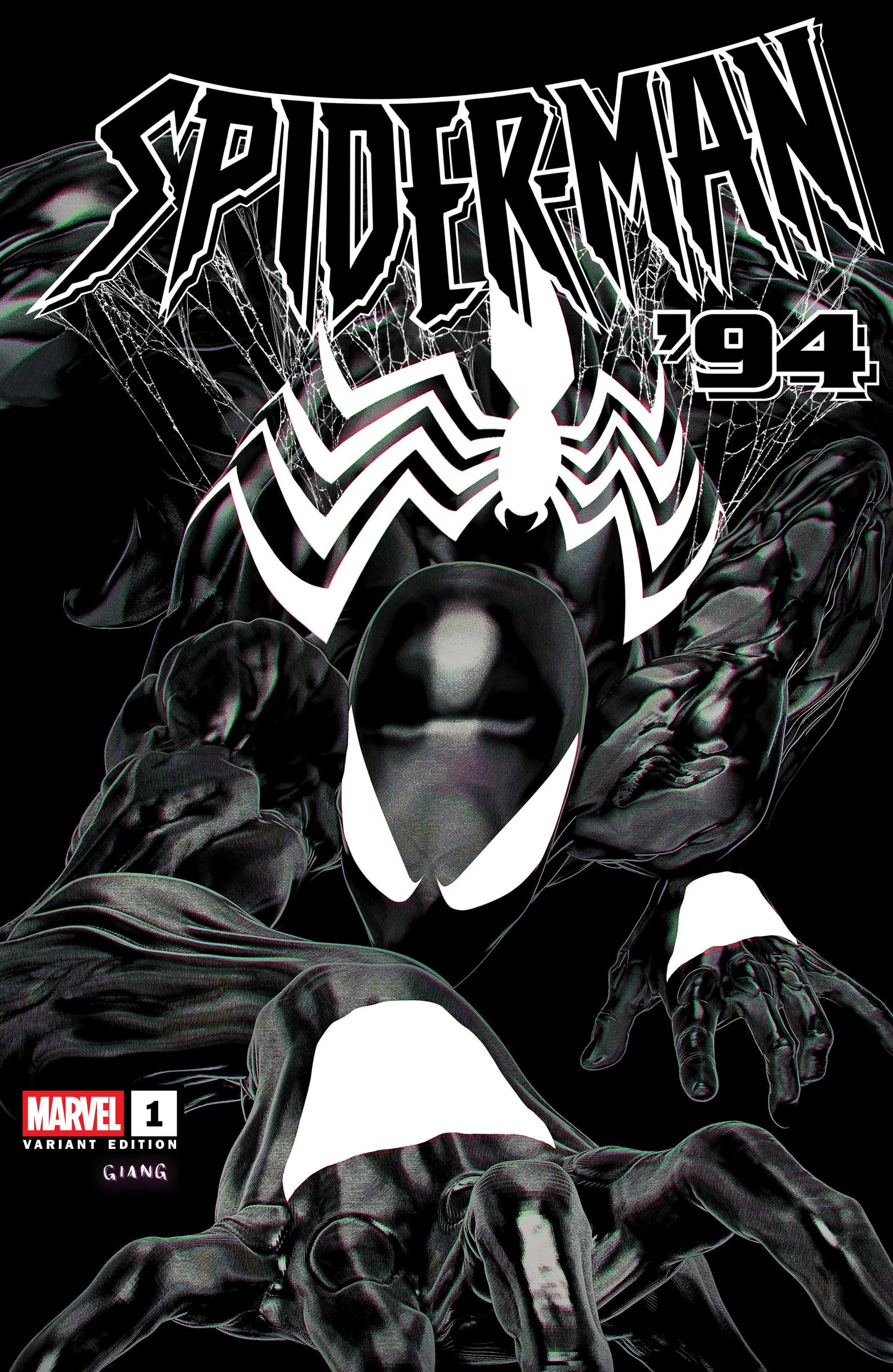 Spider-Man '94 #1 John Giang Negative Bleed Exclusive