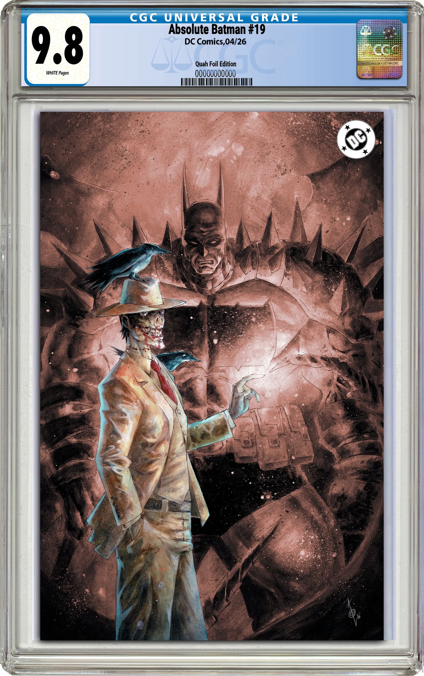 Absolute Batman #19 Alan Quah Virgin Foil Exclusive