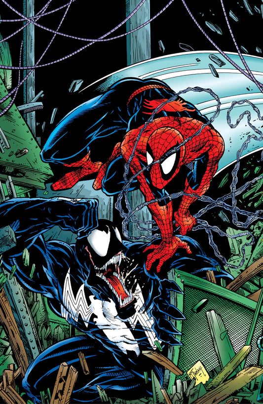 Amazing Spider-Man #300 Todd McFarlane Virgin Panini Foil Exclusive