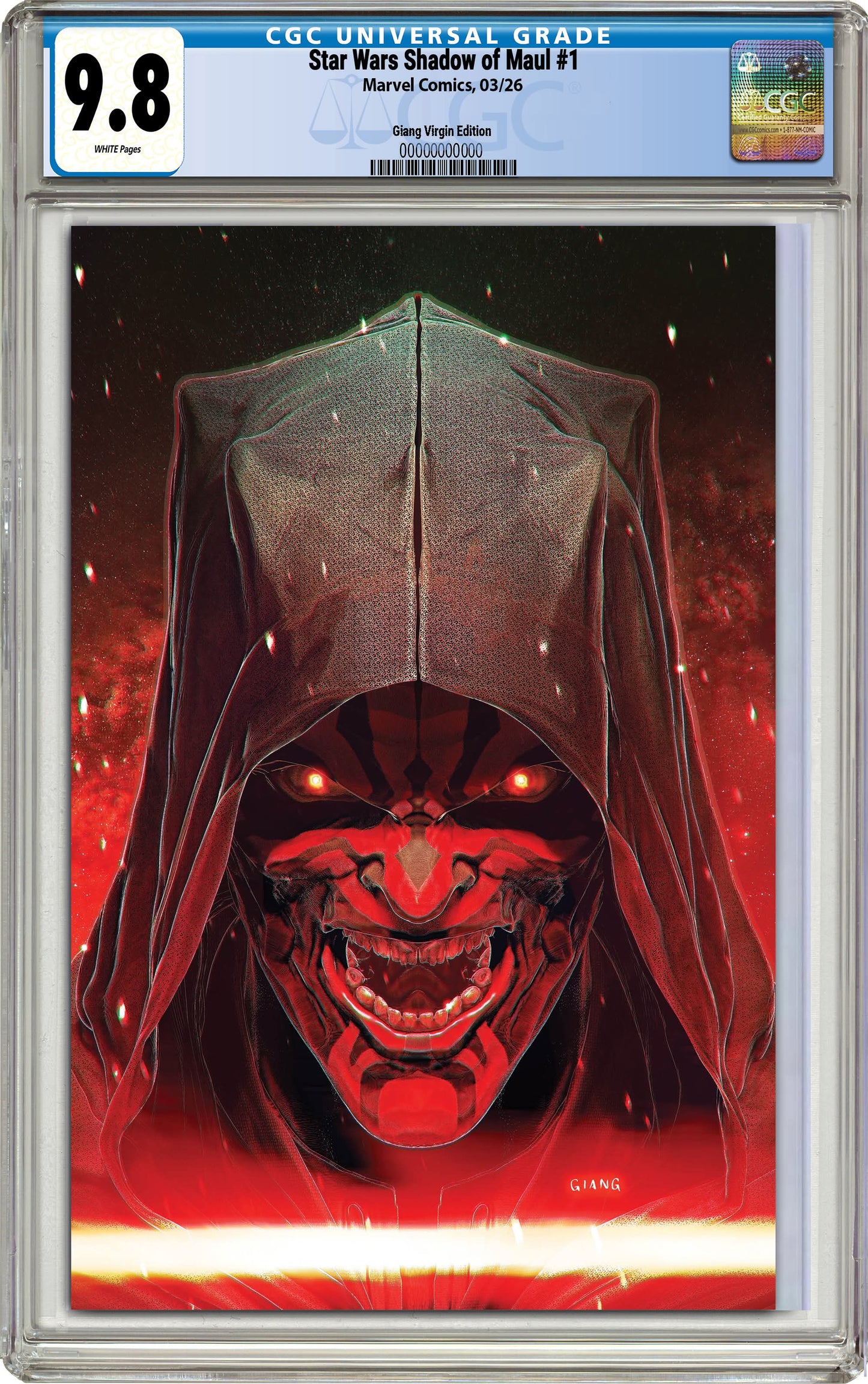 Star Wars: Shadow of Maul #1 John Giang Virgin MegaCon Exclusive