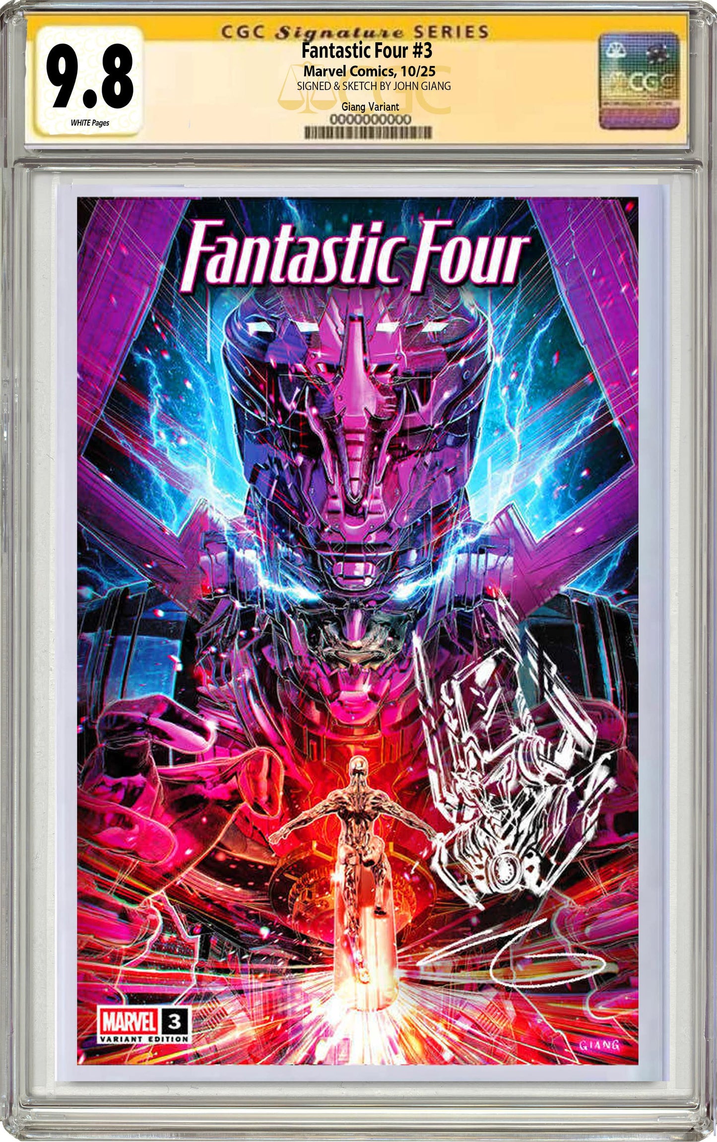 On Sale Sept 12th 8pm EST - Fantastic Four #3 John Giang NYCC Exclusive