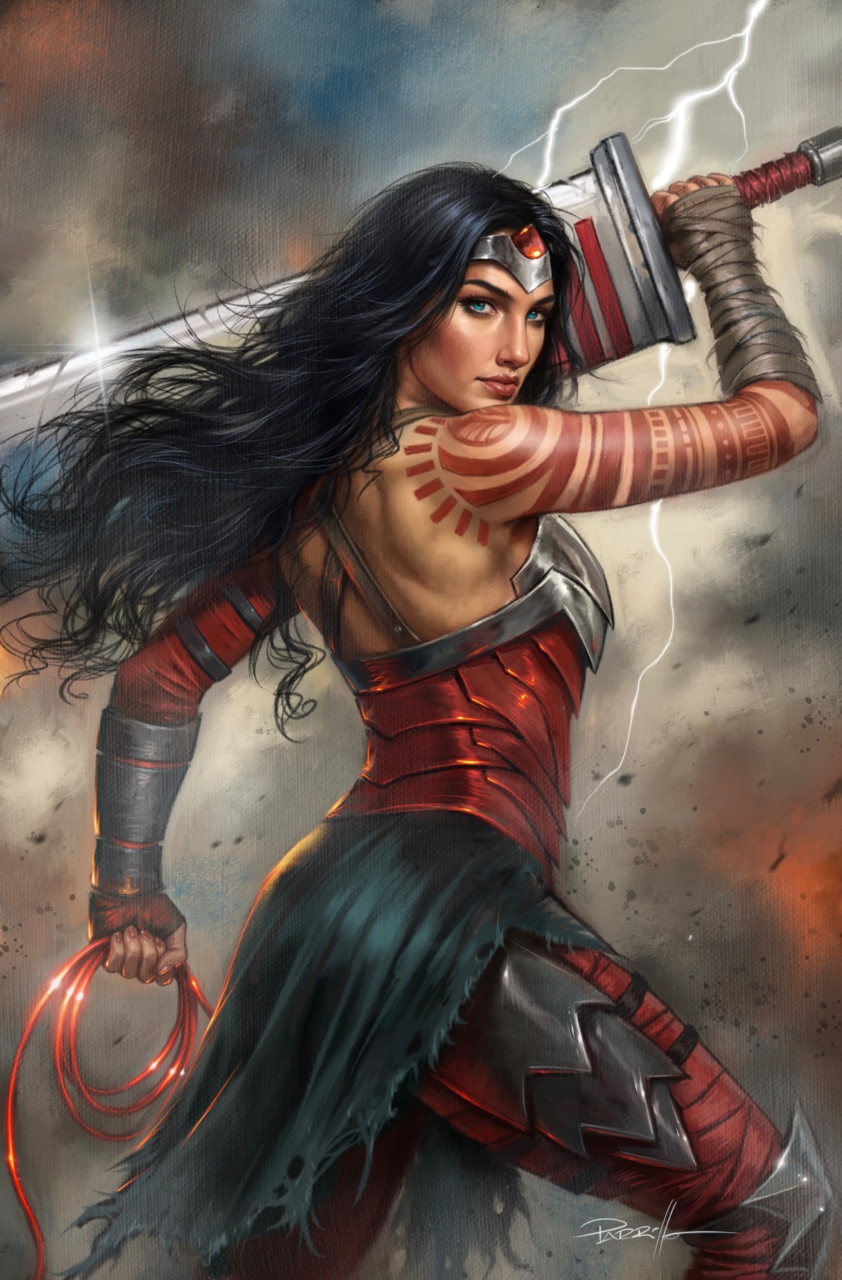 Absolute Wonder Woman #24 Lucio Parrillo Virgin NYCC Exclusive