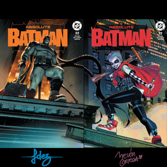Absolute Batman #22 Javi Fernandez & Belen Ortega Foil Connecting SDCC Exclusives